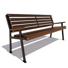 Скамейка садовая «РЕТРО» (0,6м (19 кг.))