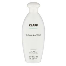 Тоник для лица со спиртом Klapp Clean&Active Tonic with Alcohol 250мл