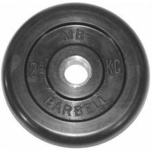 Олимпийские диски 2.5 кг 51 мм Barbell MB-PltB50-2,5