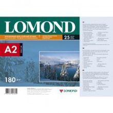 LOMOND 0102138 фотобумага матовая односторонняя для струйной печати А2 (420 х 594) 180 г м2, 25 листов