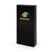 Фиолетовый рельефный вибратор-кролик QUEJOY - 25 см. (235041)