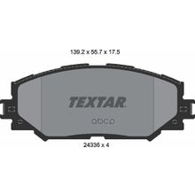 Колодки Тормозные Дисковые | Перед | Textar арт. 2433601