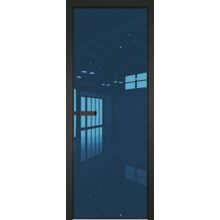  Двери ProfilDoors Модель 1AGN Стекло Blue зеркало Цвет профиля Черный