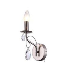 Arte Lamp A6645AP-1SS PUREZZA бра (настенный светильник, хрустальный)