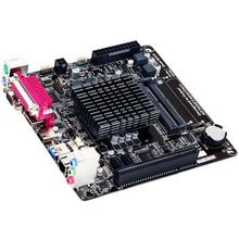 Материнская плата Gigabyte GA-J1800N-D2P RTL {Celeron J1800, DDR3, SATA-II, PCI, GBL, D-Sub, HDMI, mini-ITX}