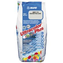 МАПЕЙ Ультраколор Плюс затирка для швов №110 манхеттен (2кг)   MAPEI Ultracolor Plus цементно-полимерный шовный заполнитель №110 манхеттен (2кг)