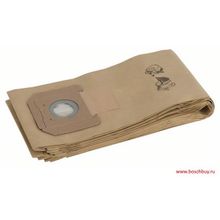 Bosch Комплект 5 бумажных мешков для сухой пыли для пылесоса GAS 55 (2607432036 , 2.607.432.036)