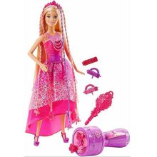 Barbie Принцесса с волшебными волосами