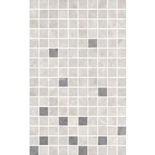 Керамическая плитка Kerama Marazzi Мармион мозаичный серый MM6268A декор 25х40