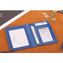 Бумажник водителя Турин синий