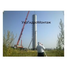 Водонапорные башни ВБР-160 Изготовление, монтаж и установка Башен,вся Украина, Новомосковск
