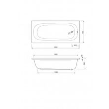 Передняя панель для акриловой ванны Cezares EMP-150-SCR 1500