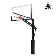Баскетбольная стационарная стойка DFC ING72GU 180х105см