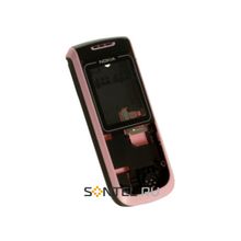 Корпус Class A-A-A Nokia 1680 розовый со средней частью