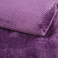 Плед флисовый "Роскошь" сирень 200х220 см