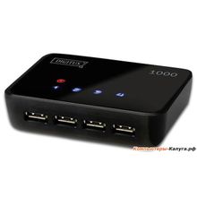 Коммутатор Digitus DN-13010  4-х портовый USB-хаб с интерфейсом Gigabit ethernet