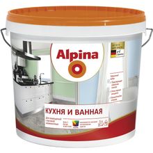 Alpina Кухня и Ванная 5 л белая