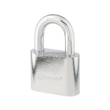 Замок навесной, хромированное покрытие Matrix 91801 (50 мм)