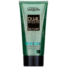 Loreal гель Dual Stylers Liss and Pump-Up роскошный объем 150 мл