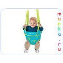 Прыгунки Evenflo Johnny Jump Up цвет: Frog (бирюзовый с салатовым)