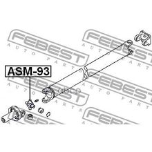 Крестовина Карданной Передачи Mitsubishi Challenger K90# 1996.05-2001.08 [Jpn] 30*85 Мм Febest арт. ASM93