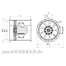 Systemair AXC-EX 355-7 32°-4