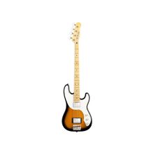 Fender Modern Player Tele Bass MN 2TSB бас гитара, цвет 2-х цветный санбёрст