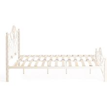 Tetchair Кровать CANZONA Wood slat base, Белый (butter white)