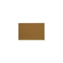 Пробковая доска 2х3 с рамкой из MDF 90x60 см