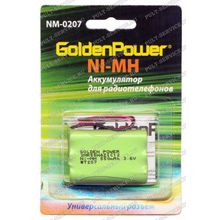 Аккумулятор Golden Power NM-0207 (T-207) (550mAh, 3,6V)