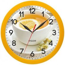 Часы настенные Vigor Д-29 Лимонный чай -
