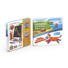 Мозаика магнитная MAGNETICUS Животные в металл.уп.