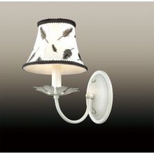 Бра декоративное с абажуром NOVOLA белый абажур ткань E14 1*40W 220V 2920 1W