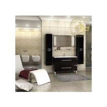 Мебель для ванной Акватон Мадрид 120 чёрный глянец