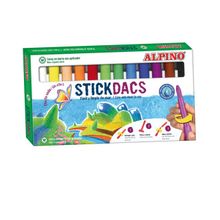 Alpino Stickdacs в пластиковом корпусе, 12 цветов, Alpino (Альпино)