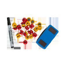 2K Планшет магнитно-маркерный тренерский T6090, 90х60 см, в чехле