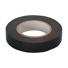 Изолента ПВХ, 19 мм х 20 м, 130 мкм, черная, СибрТех, 88794