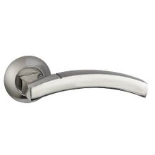 Ручка дверная межкомнатная Bussare Solido A-37-10 Chrome S.Chrome хром матовый хром