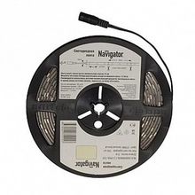 СД Лента светодиодная 71 408 NLS-3528W120-9.6-IP20-12V R5 |  код. 71408 |  Navigator