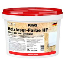 Пуфас Holzfaser Farbe HF 10 л белая