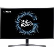 Монитор 31.5" SAMSUNG C32HG70QQI LED VA 16:09 HDMI,HAS,Pivot 1ms 350cd  178 178г  темно-серый