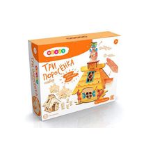 Детский театр Три поросенка, 42 детали из дерева, woody