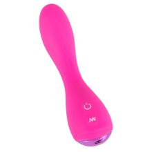 Orion Розовый силиконовый вибратор G-Punkt-Vibrator - 16,7 см. (розовый)