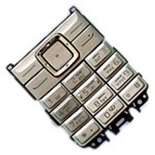 Nokia Русифицированная клавиатура для Nokia 6070 Silver