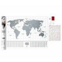 1DEA.me Скретч-карта мира travel map flags world арт. 4820191130883