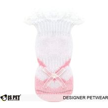 Носки для собак IS PET розовые с бантом SC-0047 P