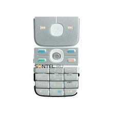 Клавиатура русская Nokia 5700 серобро