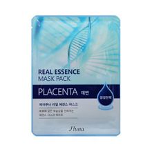 Маска тканевая с плацентой Juno Real Essence Mask Pack Placenta 5шт