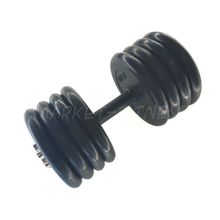 Гантель обрезиненная MB Barbell Atlet 42,5кг, ∅25мм (обрезиненный гриф)