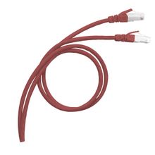 Шнур коммутационный RJ 45 - категория 8 - S FTP - LSZH - экранированный - 3 м - красный | код 033724 | Legrand